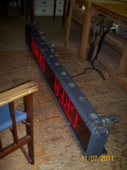 Digital sign panel
